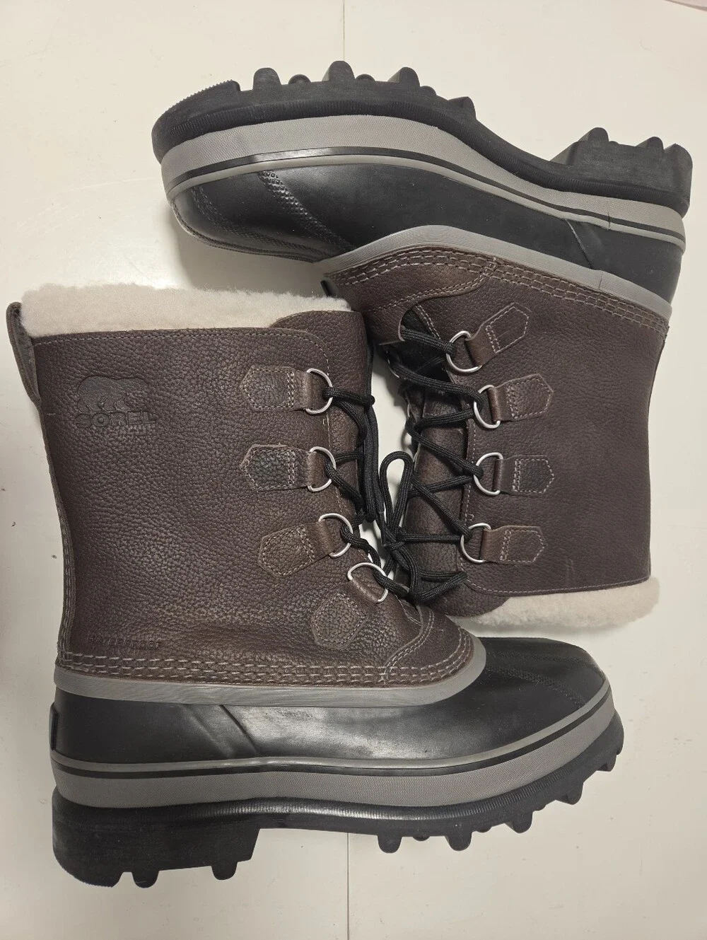 Sorel Men's Caribou Wool Boot 1308781 Size 9 New